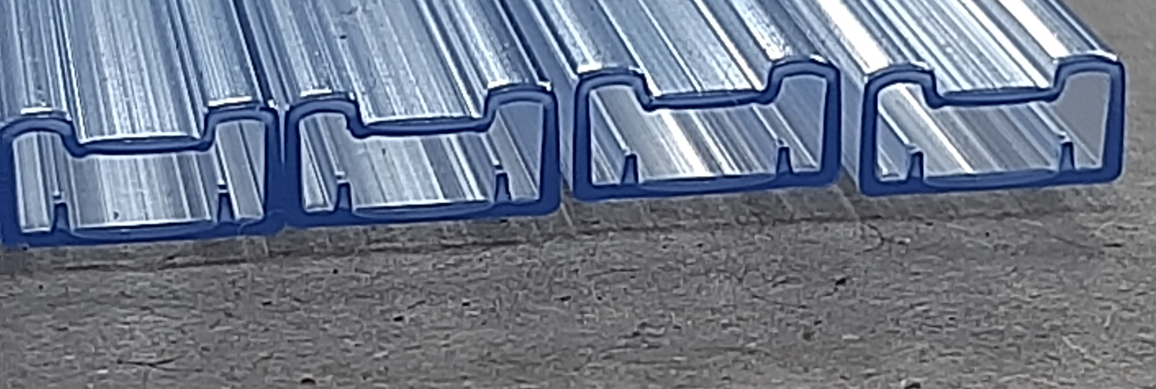 Custom PVC IC tube extrusion profile