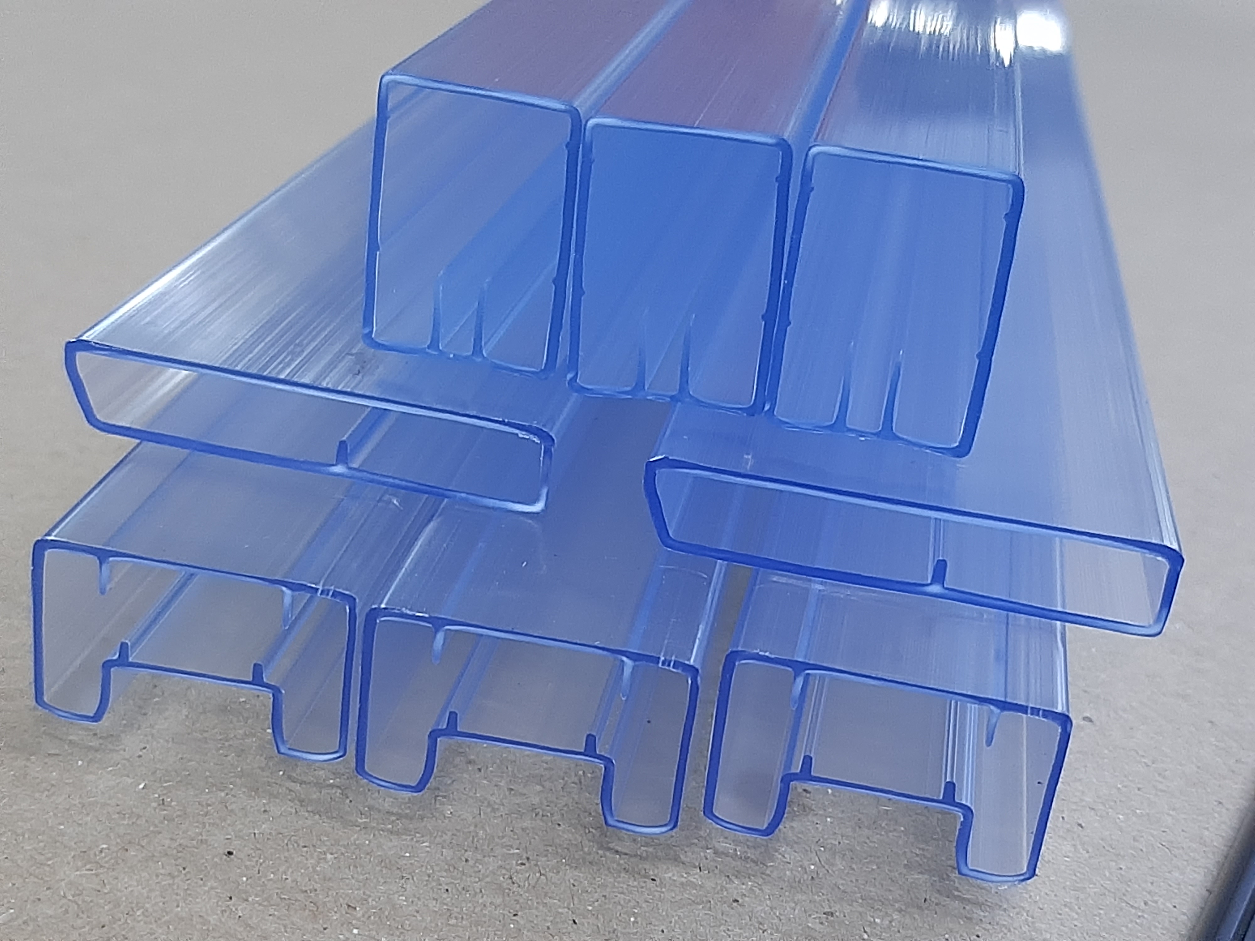 Custom PVC IC tube extrusion profile